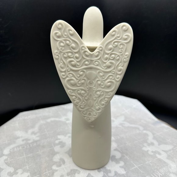 PartyLite Serenity Candle Holder Angel Votive Tea Light Home Decor Collectible - Picture 7 of 9